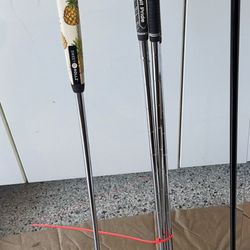 Scotty Putter & Mizuno wedges