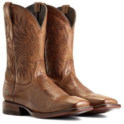 Ariat Men's Tan Square Toe Boots BRAND NEW IN THE BOX