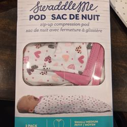 Swaddleme Zip Up Compression Pack Of 2.  Small Medium