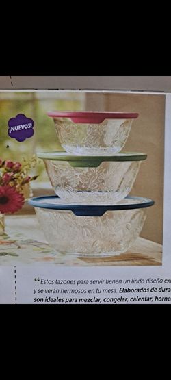 JUEGO DE 3 TAZONES PARA SERVIR WILDFLAWER PRINCESS HOUSE 🌷 ⚘️