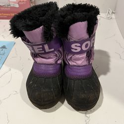 Purple Sorel Boots Toddler 10C