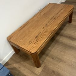 Oak Coffee Table 