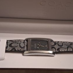 Black Women's Coach Watch