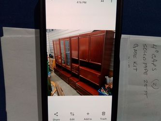 Cherry wall unit