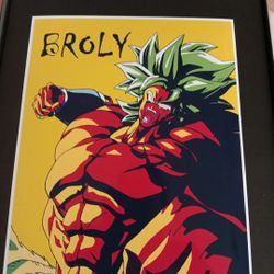 Broly Dragonball Super Print