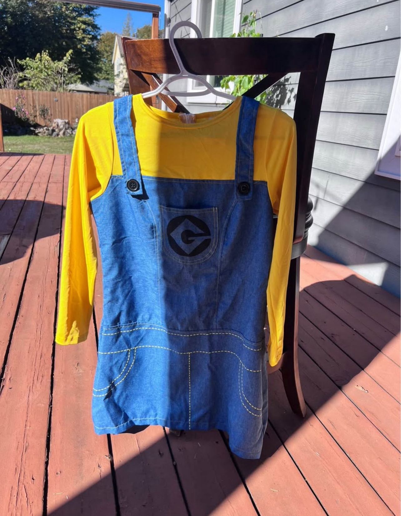 Women's Despicable Me Minion Costume size medium