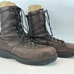 Belleville ASTM F2413-05 Steel Toe Flight Boots Brown Leather Men’s 12.5R 330 ST