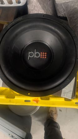 12" PowerBass M-12D Subwoofer 350w RMS/700w max **WILL LET YOU LISTEN BEFORE PURCHASE**