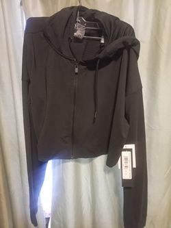 Active Cropped Jacket With Textured Size large 