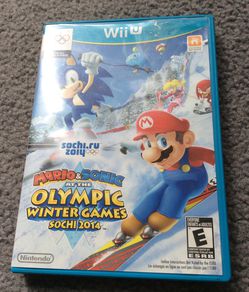 Mario And Sonic at the Olympic Winter Games Sochi 2014 Game for Wii U