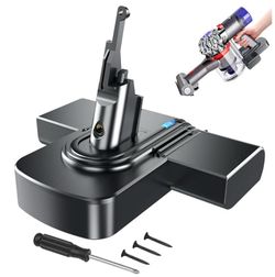 New Version Dyson V8 Replacement Battery 8000mAh 21.6V Compatible with Dyson V8, New