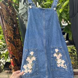 Jean Dress Overalls 