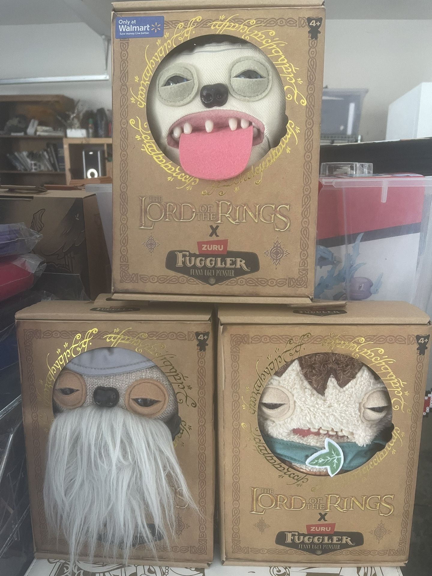 Fugglers Set 3 Of 3 Lord of The Rings New