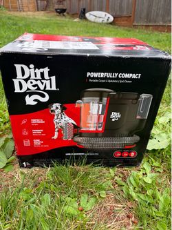 Dirt devil portable carpet upholstery and spot cleaner