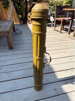 Russian 82mm B-10 ammo tube.