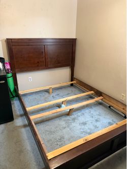 Queen size bed frame