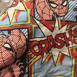 Marvel Spider Man Crop Hoodie Sz Large 