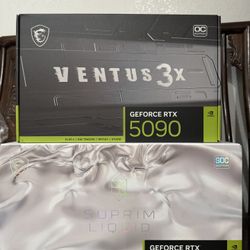 MSI RTX 5090 Suprim Liquid SOC + MSI RTX 5090 Ventus 3x OC