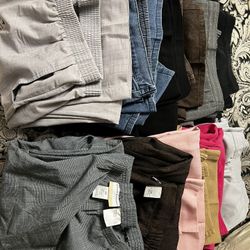 Womans Clothing 24 W Average Length Clothimg Lot