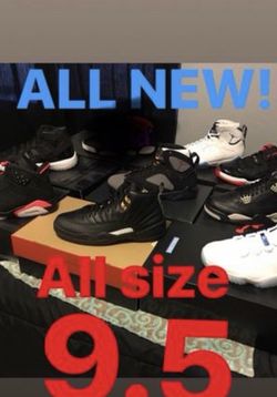 Jordan retro 9 and 9.5 in men size