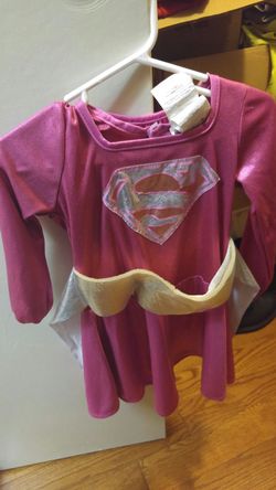 Toddler super girl costume