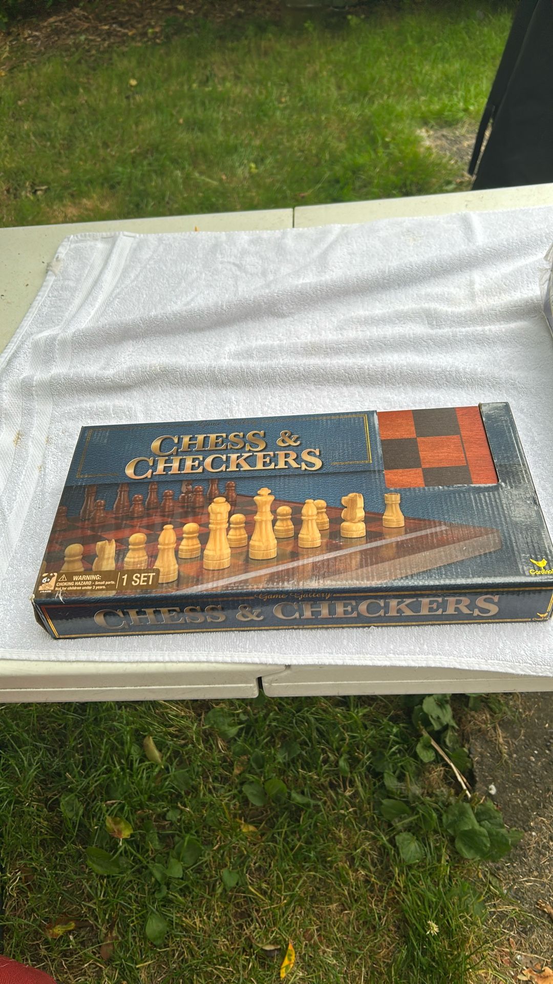 Chess And Checkers Brand New