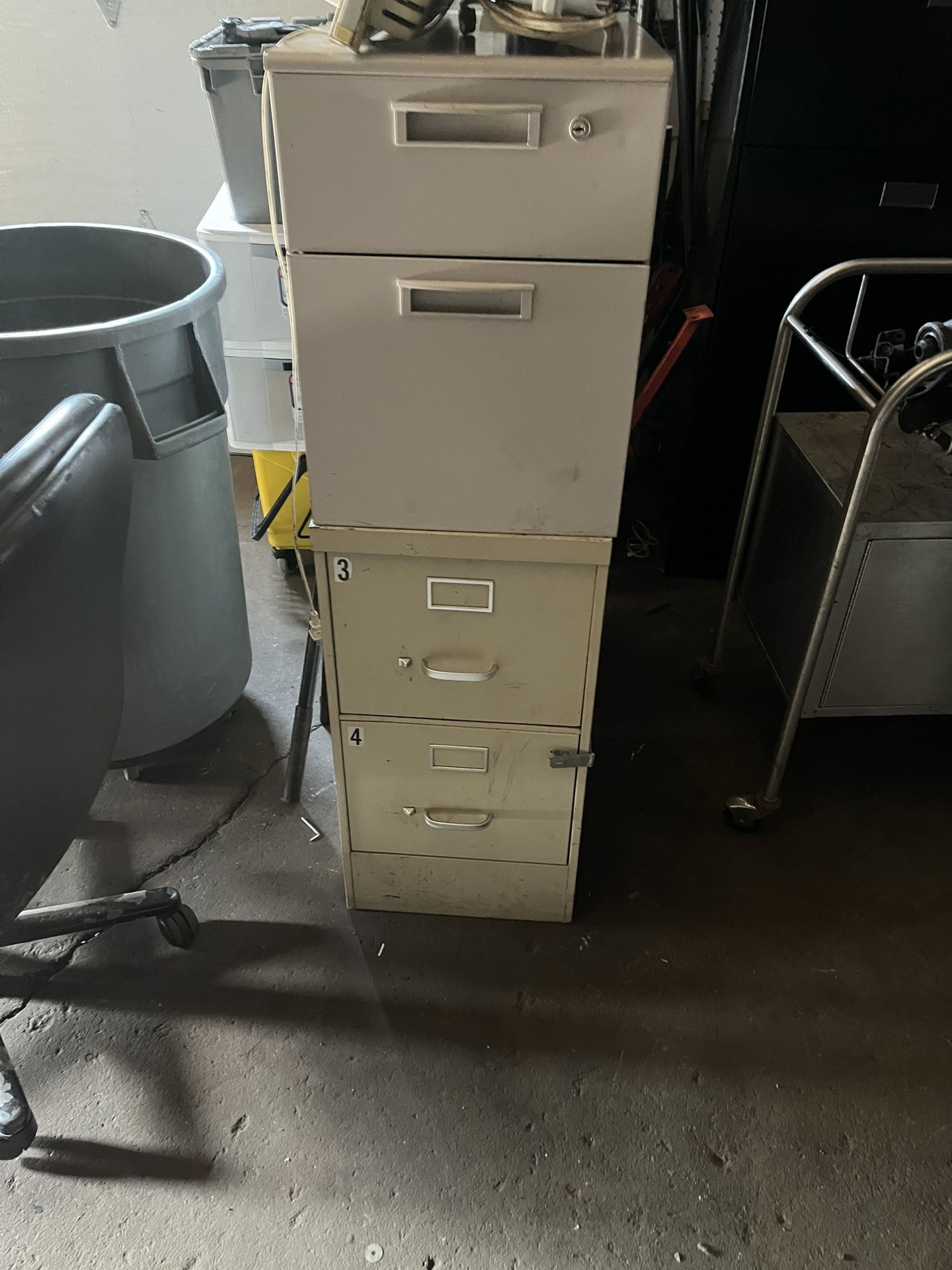 Old Shelves And Cabinets