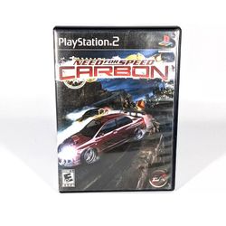 Need for Speed Carbon (PlayStation 2) Black Label CIB  Complete w/ Manual Tested
