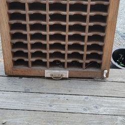 Old Divided Shelf