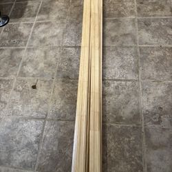 Unfinished Paint Grade Pine  Trim For Doors Or Base. 7ft. x 2 1/4”. (9) 12pks Available $50 Each.