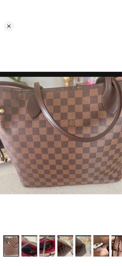Louis Vuitton neverfull mm pink interior