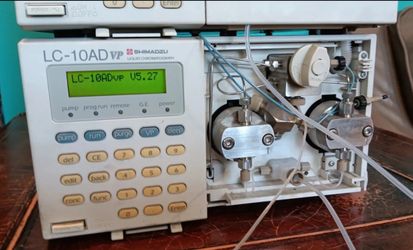 Shimadzu LC-10 HPLC High Pressure Liquid Chromatography System Mycology Canna Lab
