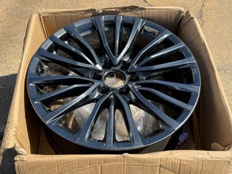 1X ONE OEM 2024 Cadillac Escalade Wheel 22” OEM Charcoal Gray Rim