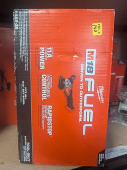 Milwaukee M18 fuel 4-1/2"-5" variable speed braking grinder paddle switch