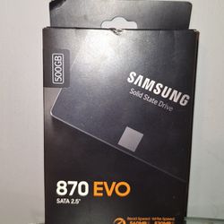 Samsung 870 EVO Sata SSD 500gb unopened!