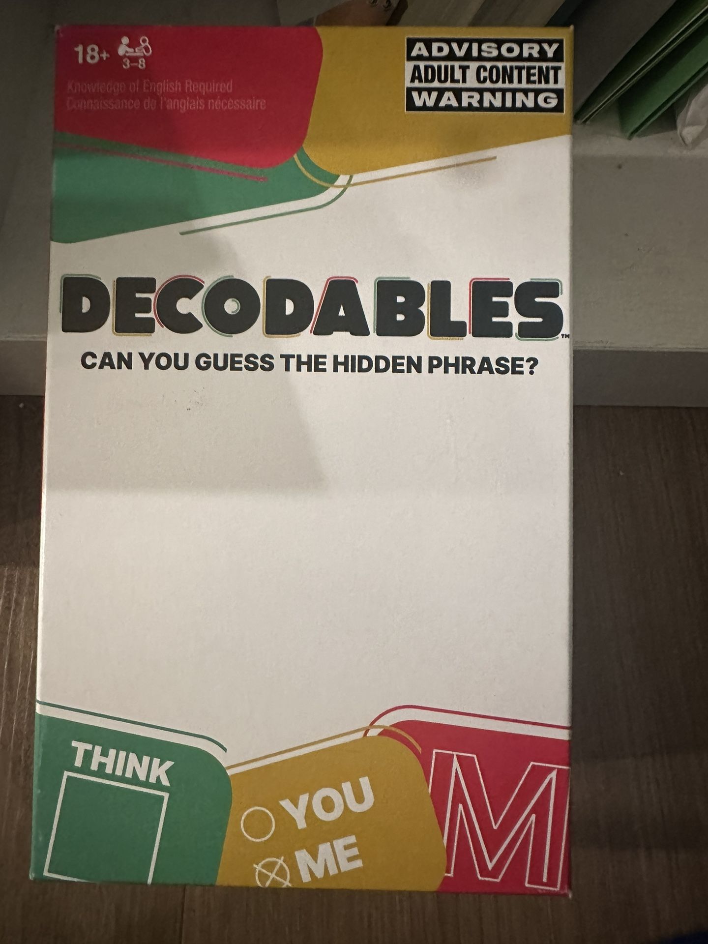 Decodables Card Game.
