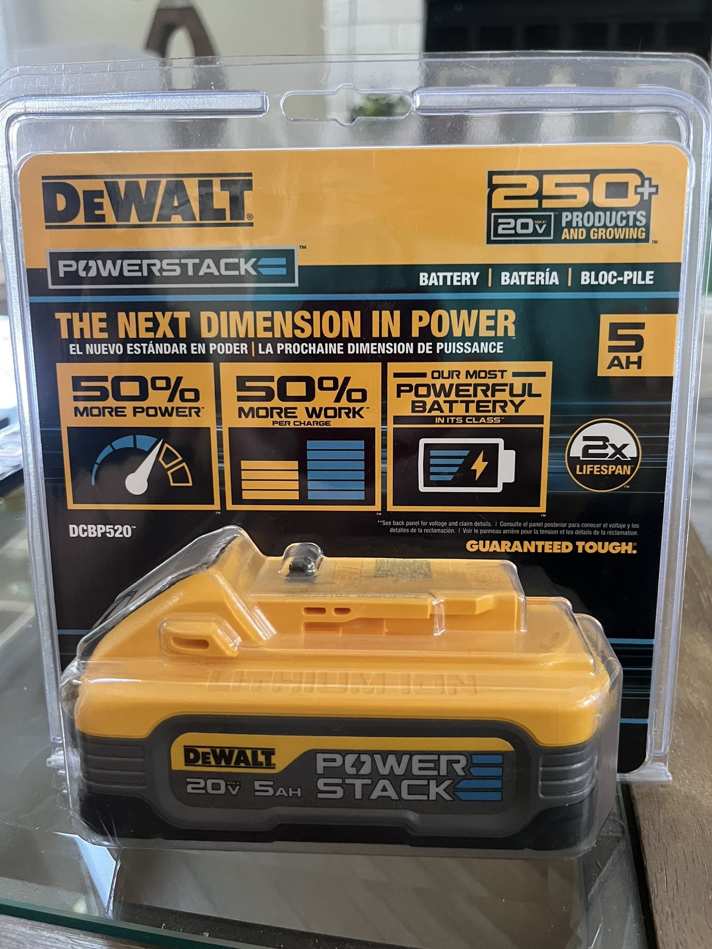 Dewalt Power Stack Battery 5.0