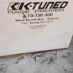Ktuned 80mm Throttle Body 