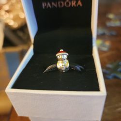 Snowman Pandora Charm.