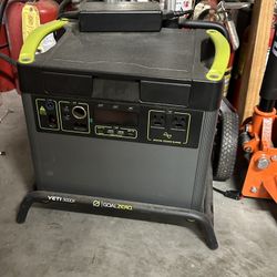 Yeti 3000X Electric Power Supply Portable 