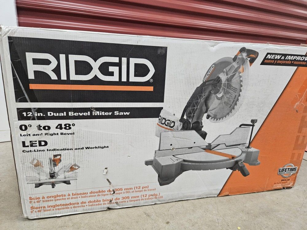 15 Amp Corded 12 in. Dual Bevel Miter Saw with LED Cutline Indicator