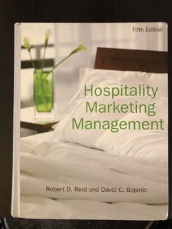 Hospitality Marketing Management 5th Edition Used