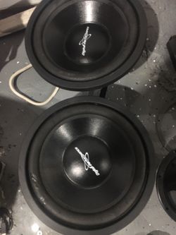 1000 Watts 12 Inches  4 Oh