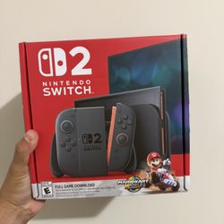 Nintendo Switch 2 Console Mario Kart Game 