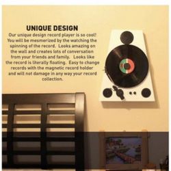 Vertical/Wall Mounted record Player