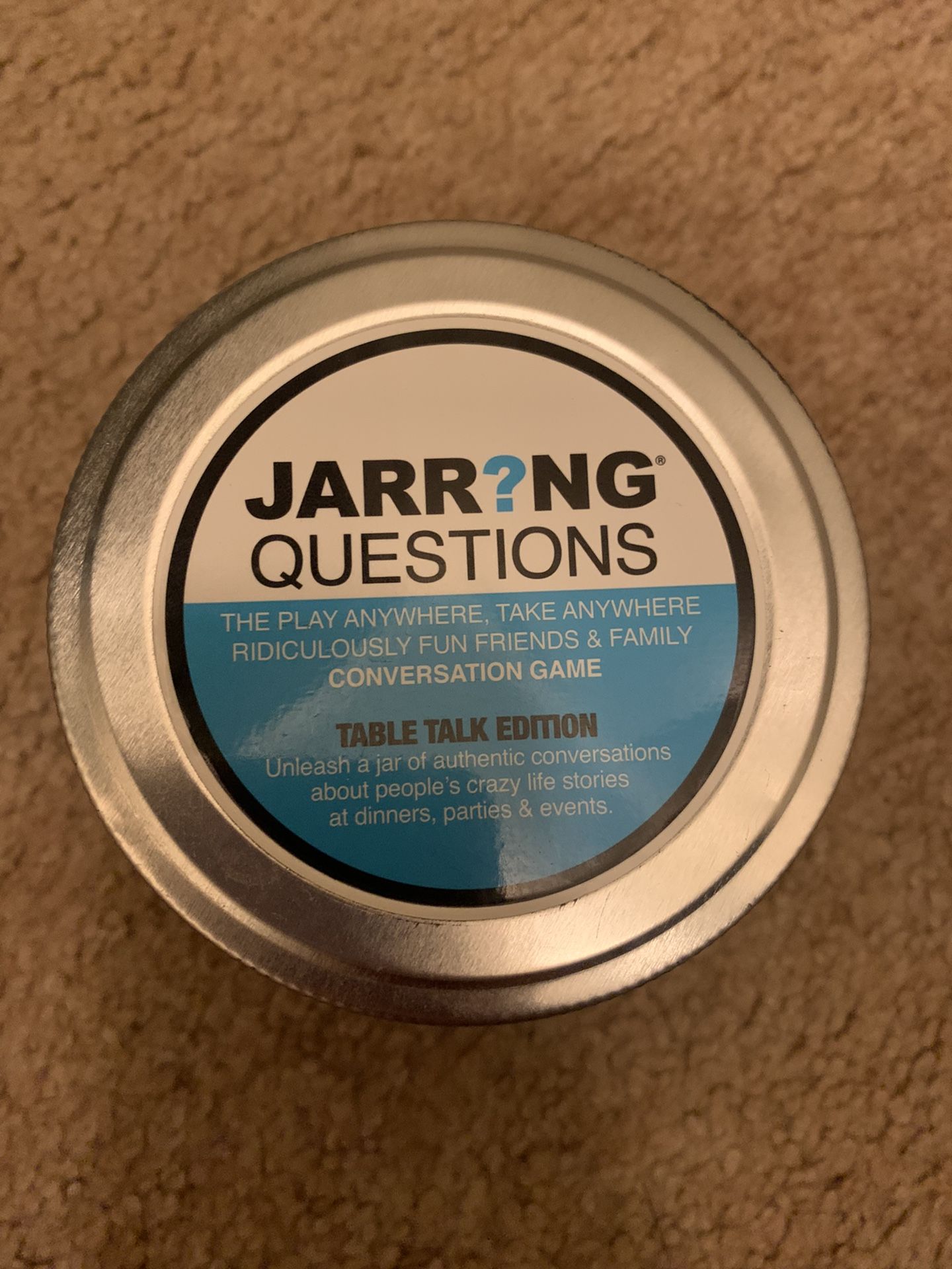 Game Jarring Questions