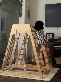 Indoor playground -  Waldorf and Montessori Set.