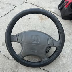 96-00 oem steering wheel and air bag