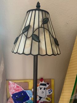Tiffany-Style Stained Glass Floor Lamp