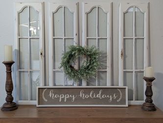 Gorgeous Set Of 4 Farmhouse Windows 